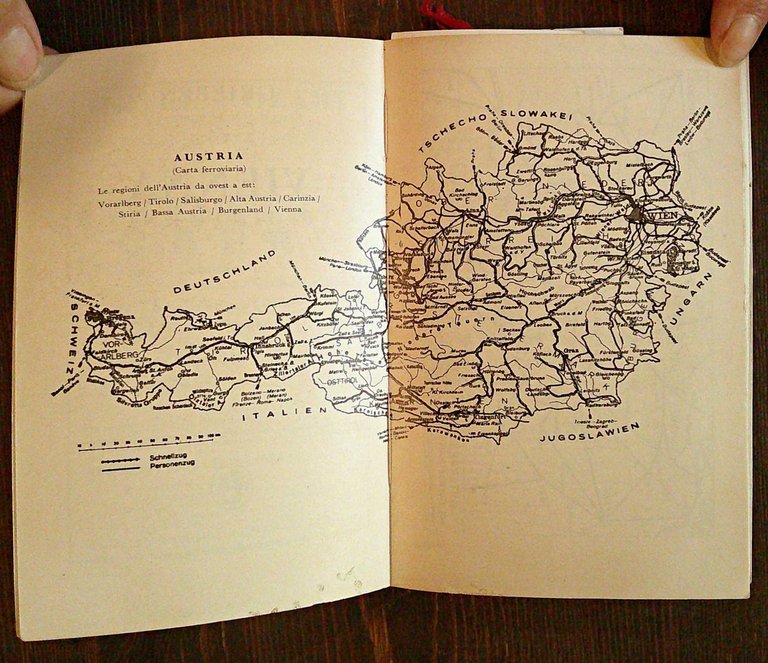 VIENNA E DINTORNI - Guide Grieben, 1956 con 2 grandi …