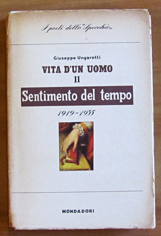 VITA D'UN UOMO VOL. II - SENTIMENTO DEL TEMPO - …