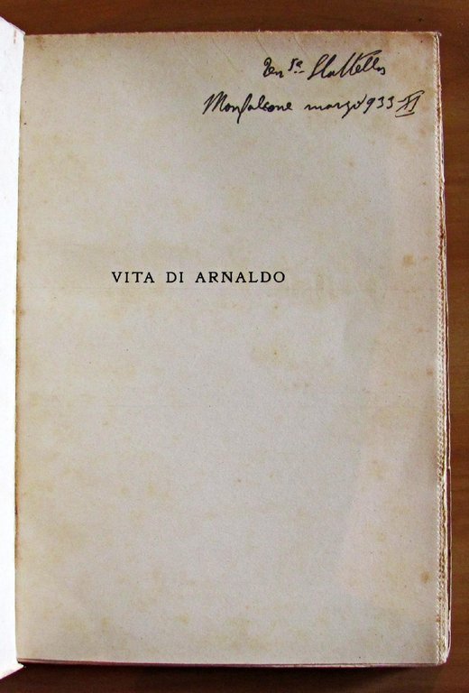 VITA DI ARNALDO