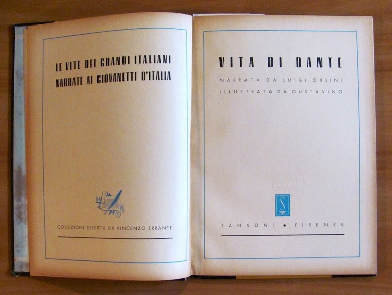 VITA DI DANTE - Le vite dei grandi italiani narrate …