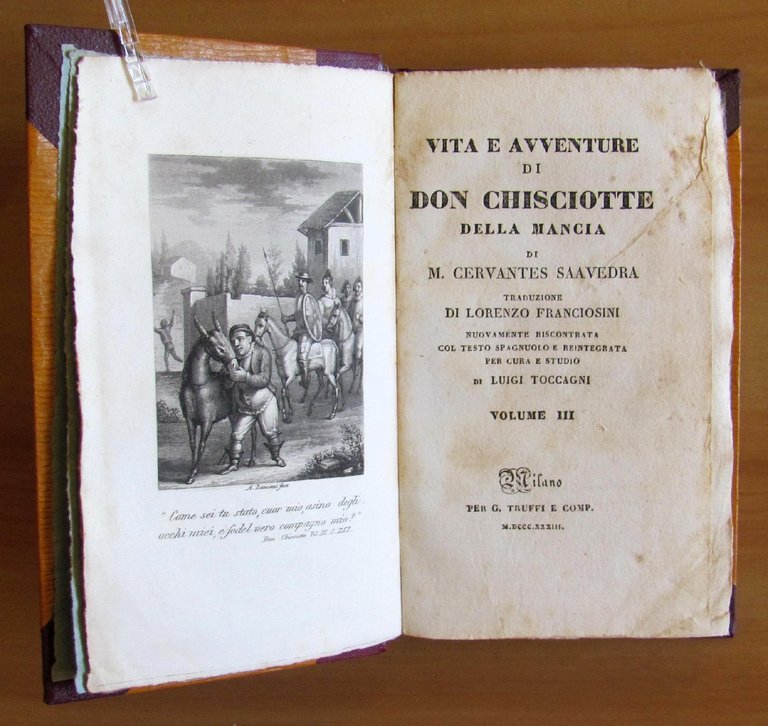 Vita e Avventure di DON CHISCIOTTE della MANCIA - Ed. …