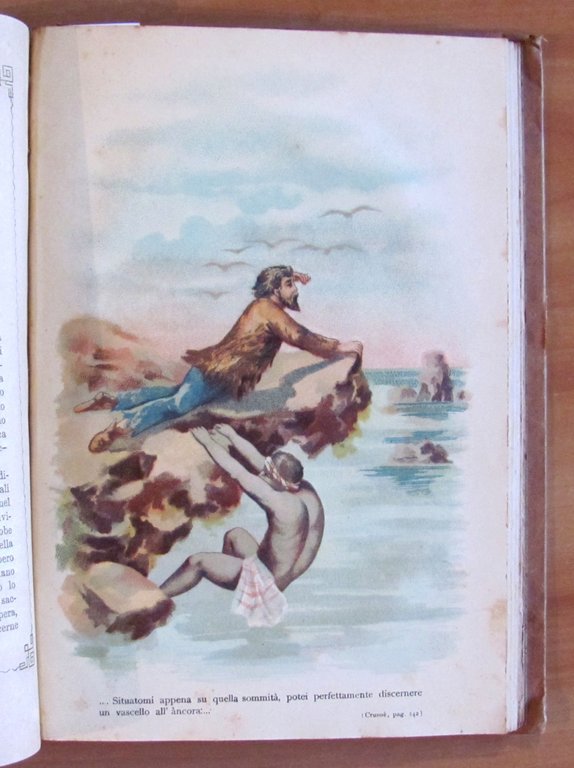 Vita e Avventure di ROBINSON CRUSOE, 1874 - ill. CENTENARI