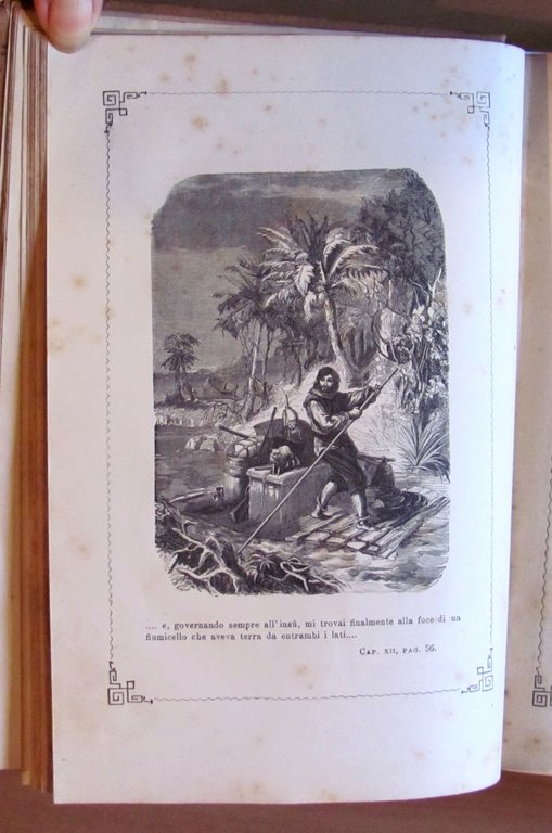 Vita e Avventure di ROBINSON CRUSOE, 1874 - ill. CENTENARI
