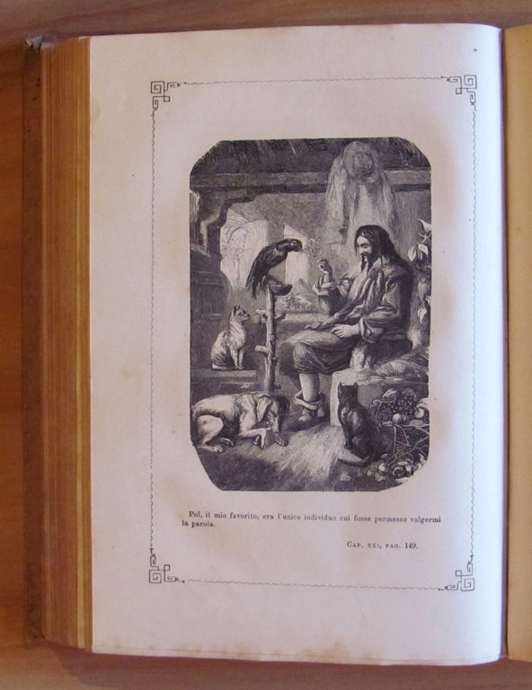 Vita e Avventure di ROBINSON CRUSOE, 1874 - ill. CENTENARI