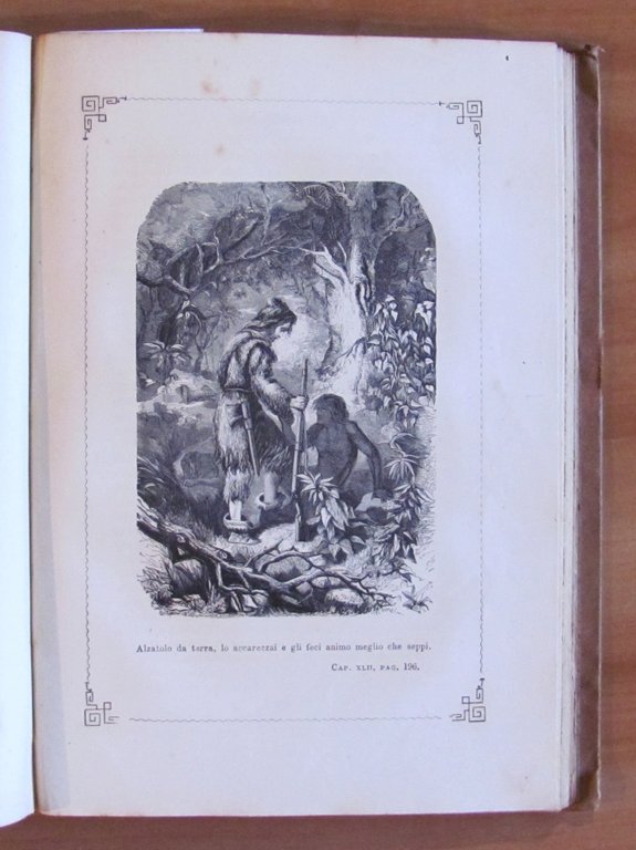 Vita e Avventure di ROBINSON CRUSOE, 1874 - ill. CENTENARI