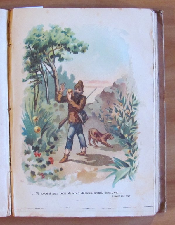 Vita e Avventure di ROBINSON CRUSOE, 1874 - ill. CENTENARI