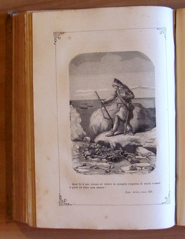 Vita e Avventure di ROBINSON CRUSOE, 1874 - ill. CENTENARI