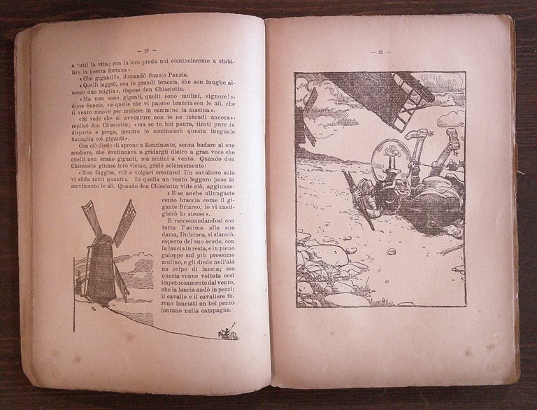 Vita e Gesta dell'ingegnoso Cavaliere DON CHISCIOTTE DELLA MANCIA, 1928