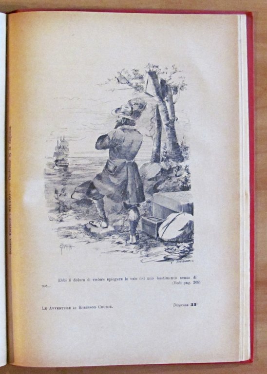 VITA ED AVVENTURE DI ROBINSON CROSUE', 1898 - ill. CROTTA