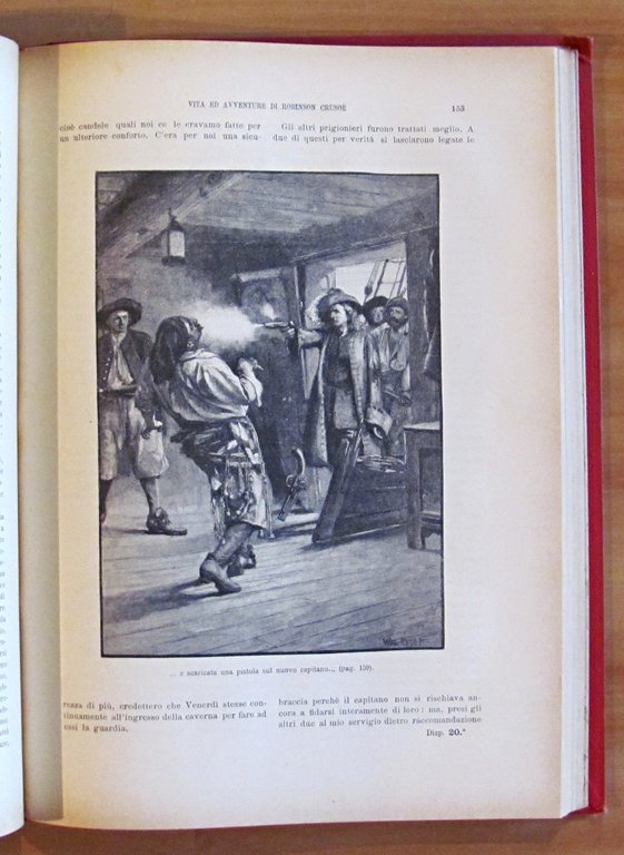 VITA ED AVVENTURE DI ROBINSON CRUSOE, 1902 - ill. PAGET