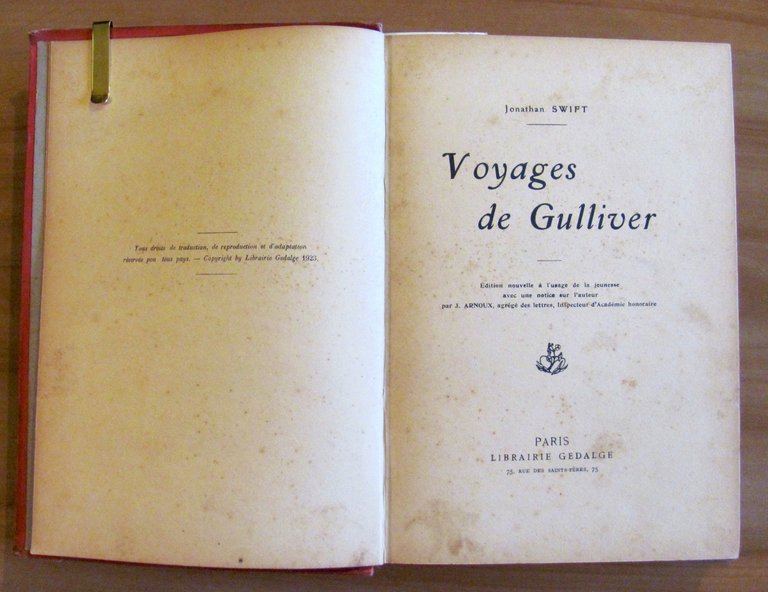 VOYAGES DE GULLIVER, 1923 - ill. KAUFFMANN