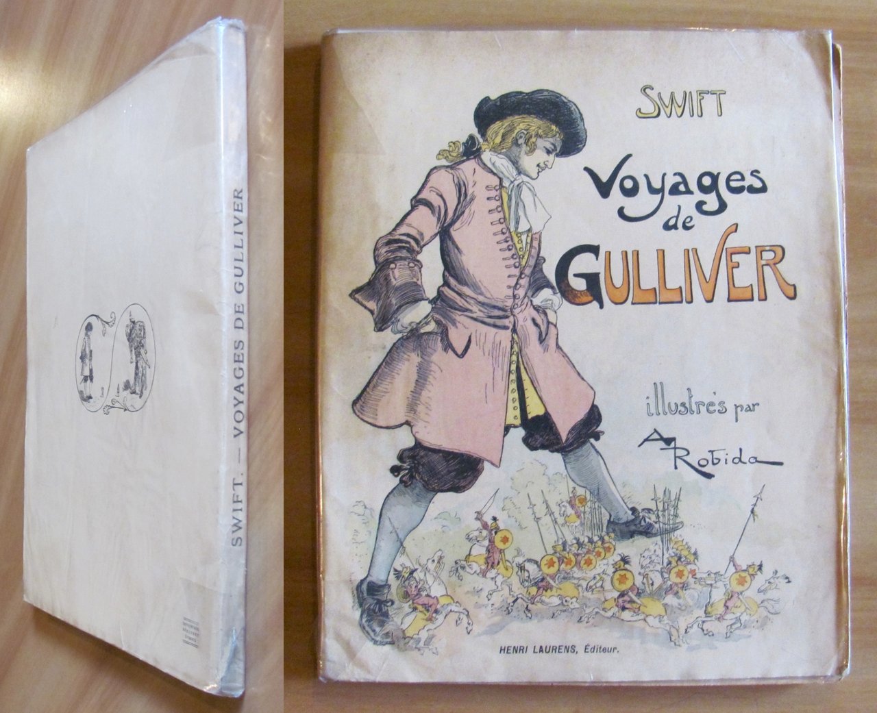 VOYAGES DE GULLIVER, 1933 - ill. ROBIDA