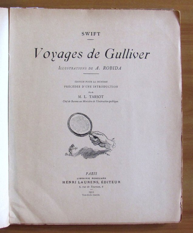 VOYAGES DE GULLIVER, 1933 - ill. ROBIDA