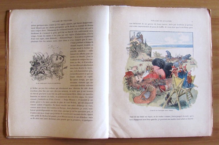 VOYAGES DE GULLIVER, 1933 - ill. ROBIDA