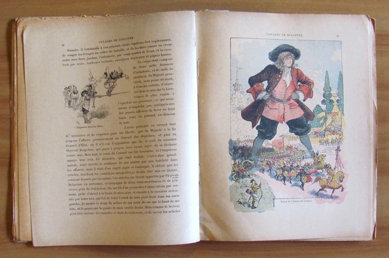 VOYAGES DE GULLIVER, 1933 - ill. ROBIDA