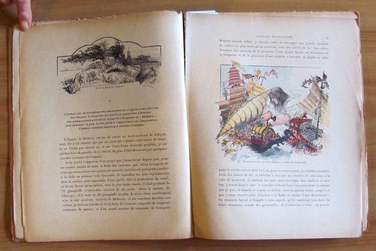 VOYAGES DE GULLIVER, 1933 - ill. ROBIDA