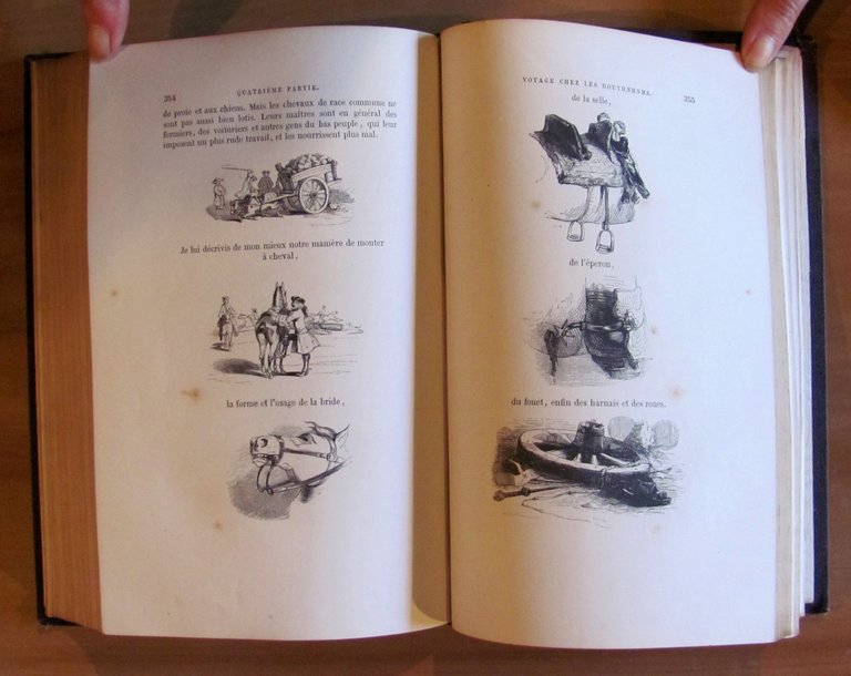 VOYAGES DE GULLIVER dans des Contrées Lontaines, 1863 - ill. …