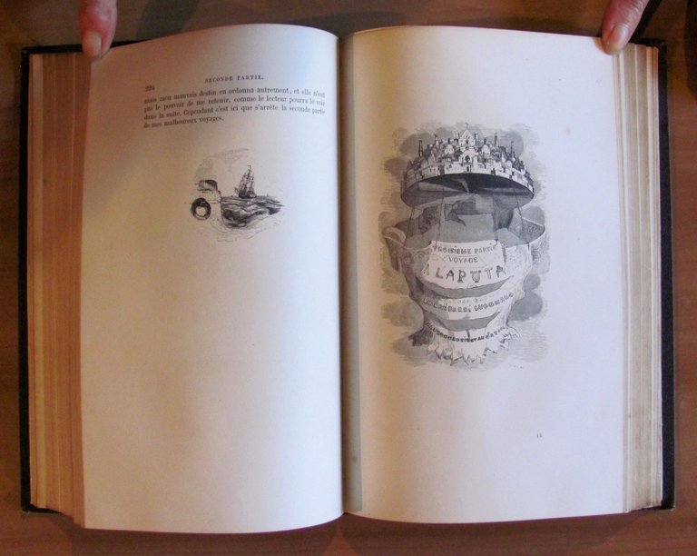 VOYAGES DE GULLIVER dans des Contrées Lontaines, 1863 - ill. …