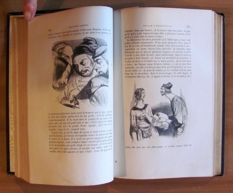 VOYAGES DE GULLIVER dans des Contrées Lontaines, 1863 - ill. …