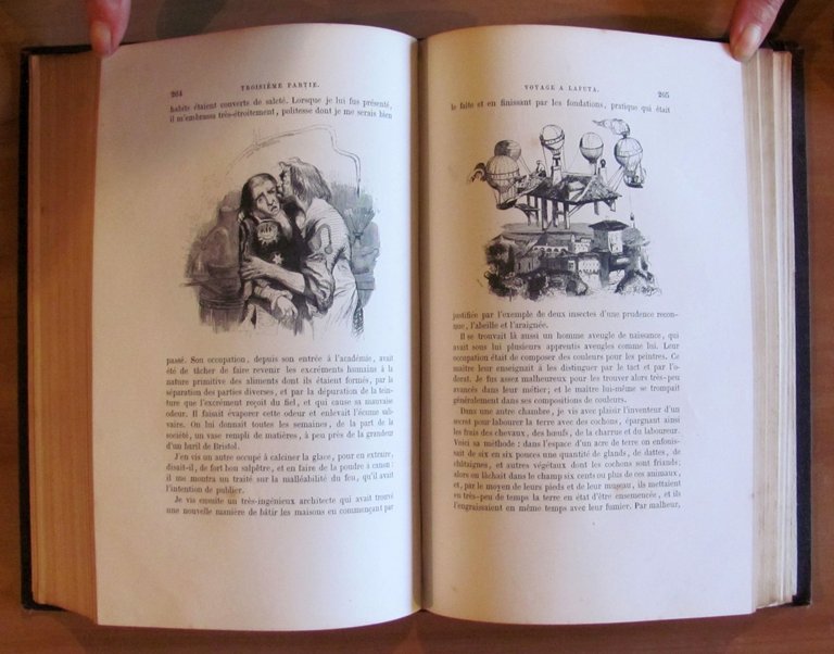 VOYAGES DE GULLIVER dans des Contrées Lontaines, 1863 - ill. …