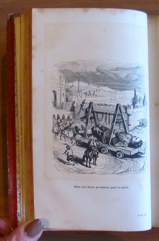 VOYAGES DE GULLIVER dans les Contrées lontaines, 1843 - ill. …