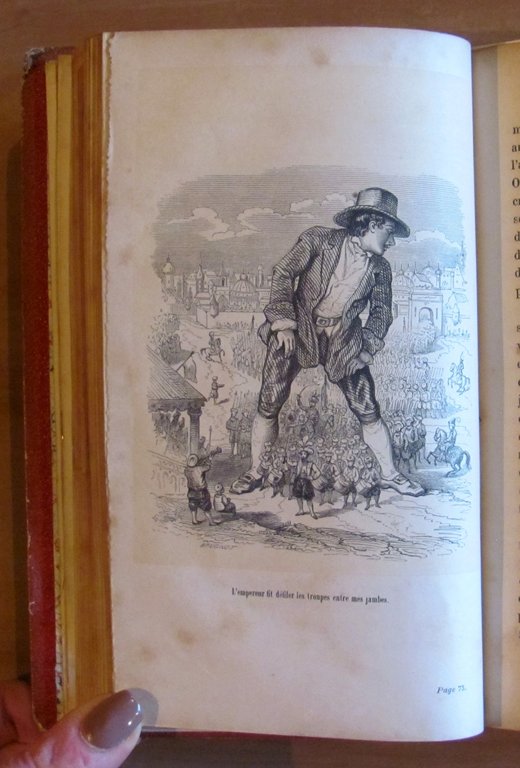 VOYAGES DE GULLIVER dans les Contrées lontaines, 1843 - ill. …