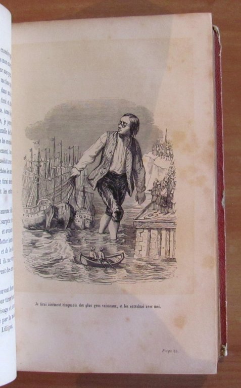 VOYAGES DE GULLIVER dans les Contrées lontaines, 1843 - ill. …