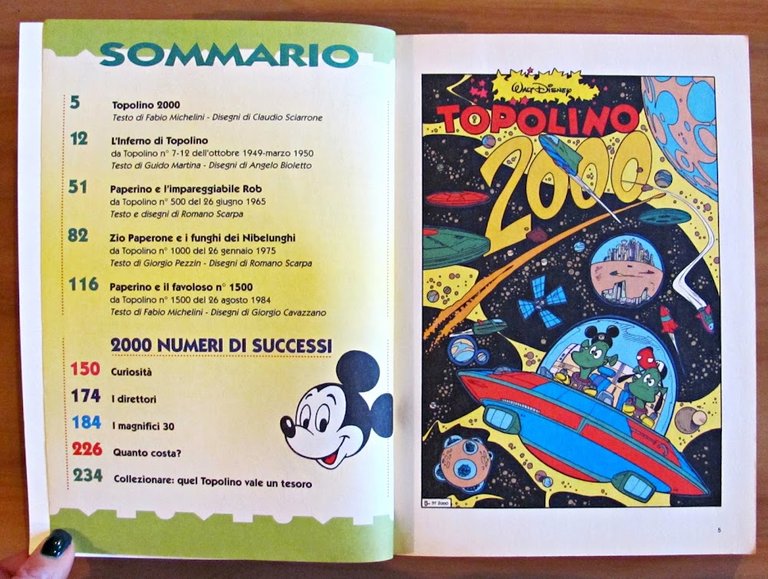 WALT DISNEY -SPECIALE TOPOLINO 2000 Con 1000 curiosità e tante …