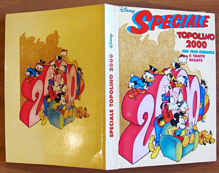 WALT DISNEY -SPECIALE TOPOLINO 2000 Con 1000 curiosità e tante …