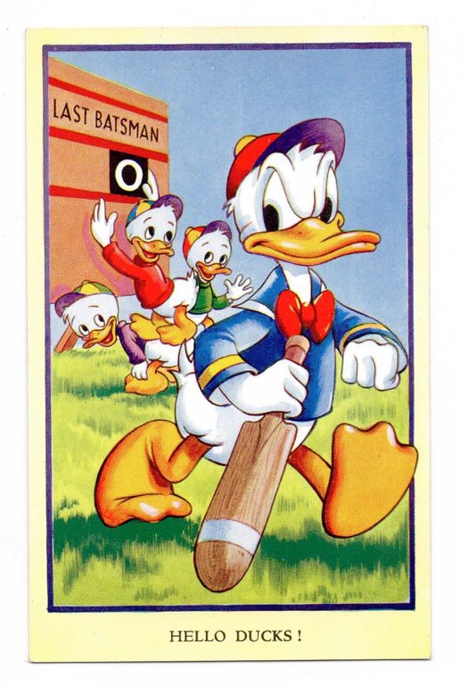 WALT DISNEY POST CARD - Mickey Mouse Series - HELLO …