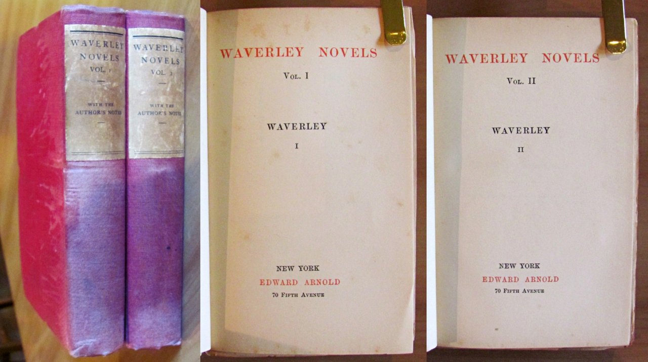 WAVERLEY - WAVERLEY NOVELS Vol I-II