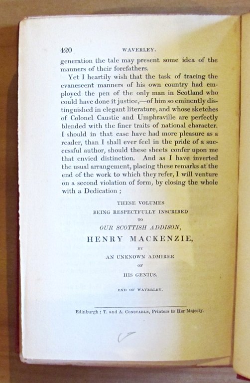 WAVERLEY - WAVERLEY NOVELS Vol I-II