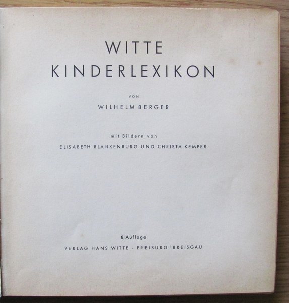 WITTE KINDERLEXIKON