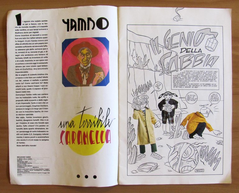 YAMBO - LECCORNIE &amp; BIRICHINATE - Libro gioco a 2 …