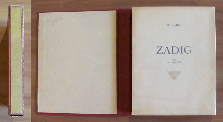 ZADIG ou la Destinee, I ed. 1946 - Pochoir di …