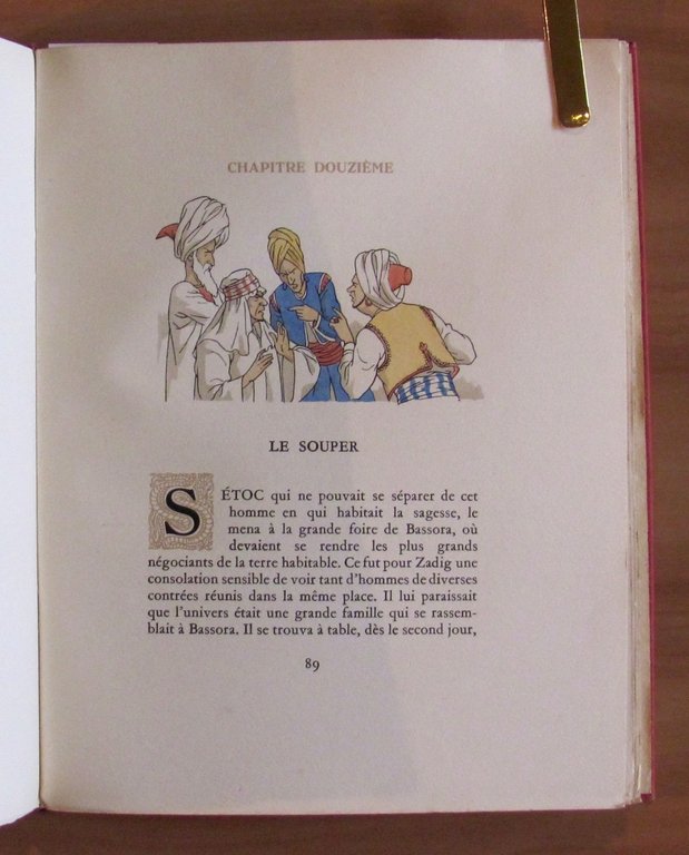 ZADIG ou la Destinee, I ed. 1946 - Pochoir di …