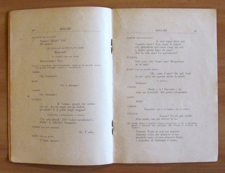 ZINGARI - Due episodi dal poema di Puskin