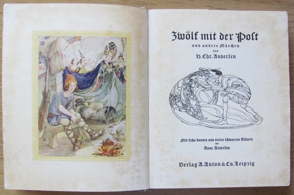 ZWOLF MIT DER POST und andere Marchen (12 con la …