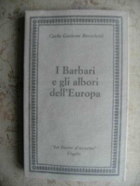 I BARBARI E GLI ALBORI DELL'EUROPA