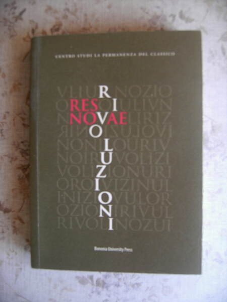 RES NOVAE - RIVOLUZIONI