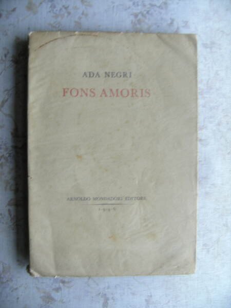 FONS AMORIS (1939-1943)