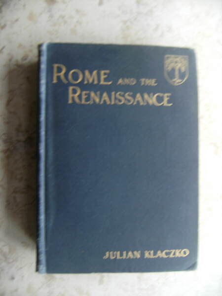 ROME AND THE RENAISSANCE. THE PONTIFICATE OF JULIUS II