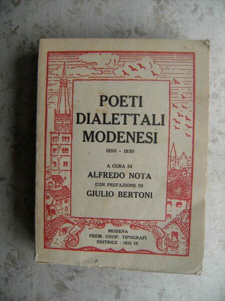 POETI DIALETTALI MODENESI 1850-1930