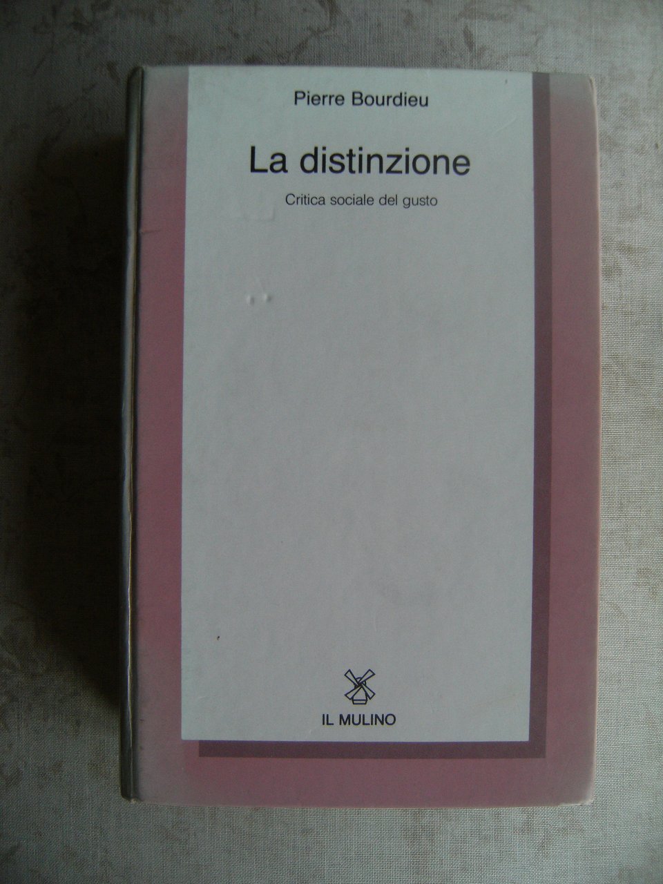 LA DISTINZIONE - CRITICA SOCIALE DEL GUSTO