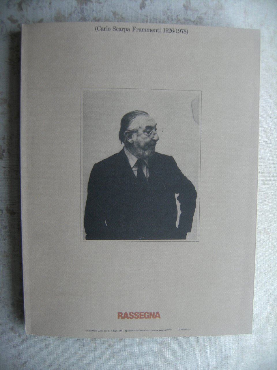 RASSEGNA 7 - CARLO SCARPA FRAMMENTI (1926-1978) | Immagine principale