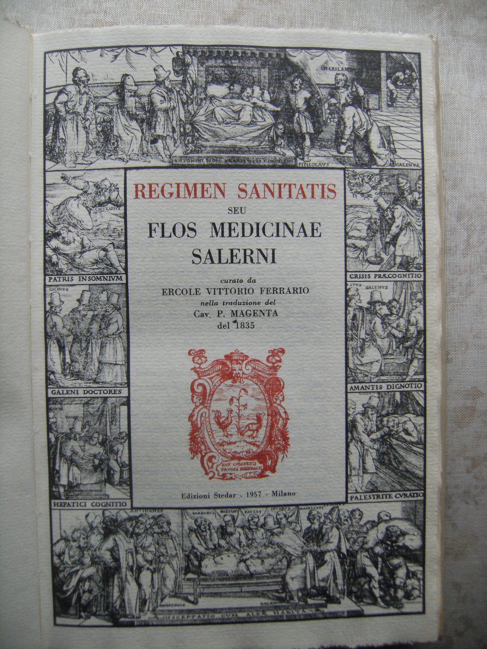 REGIMEN SANITATIS SEU FLOS MEDICINAE SALERNI