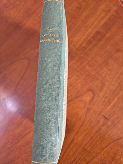 Così parlò Zarathustra - Bocca ed. 1921 | Immagine Gallery 4