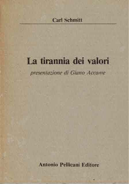 La tirannia dei valori | Immagine principale