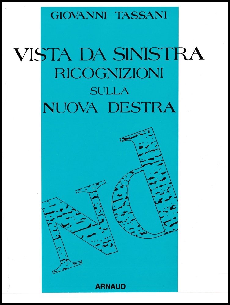 Vista da sinistra. Ricognizioni sulla nuova destra