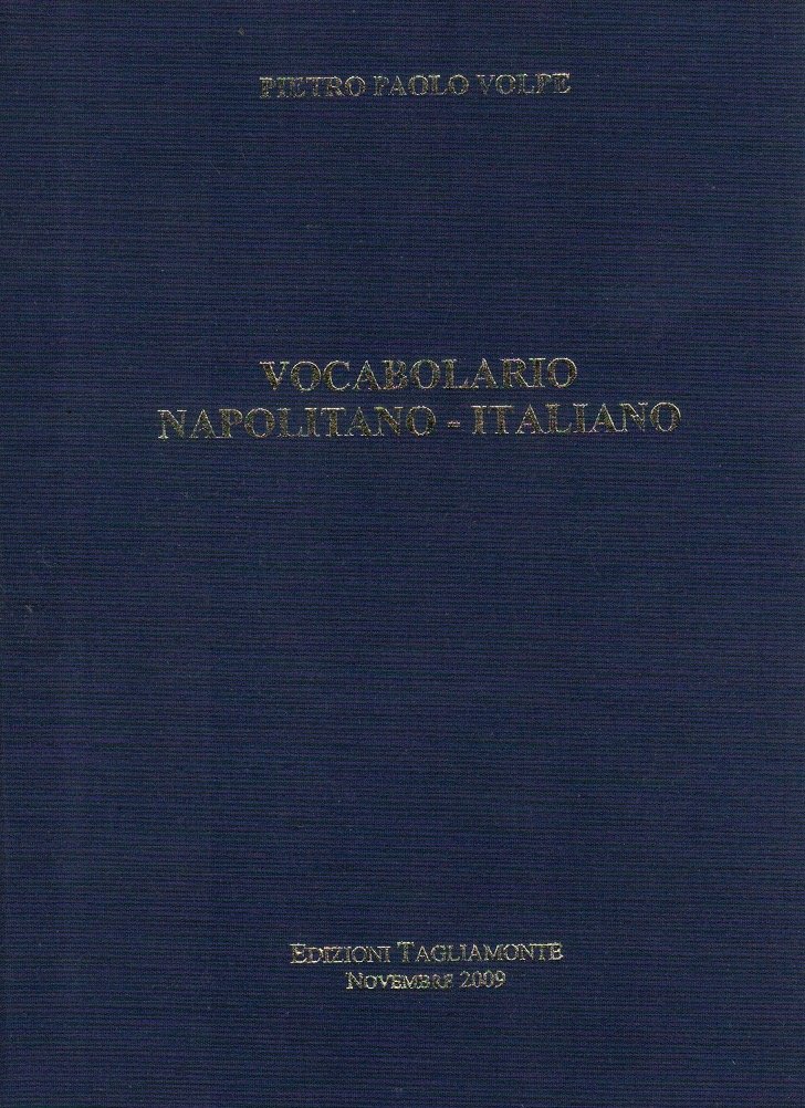 Vocabolario Napolitano-Italiano